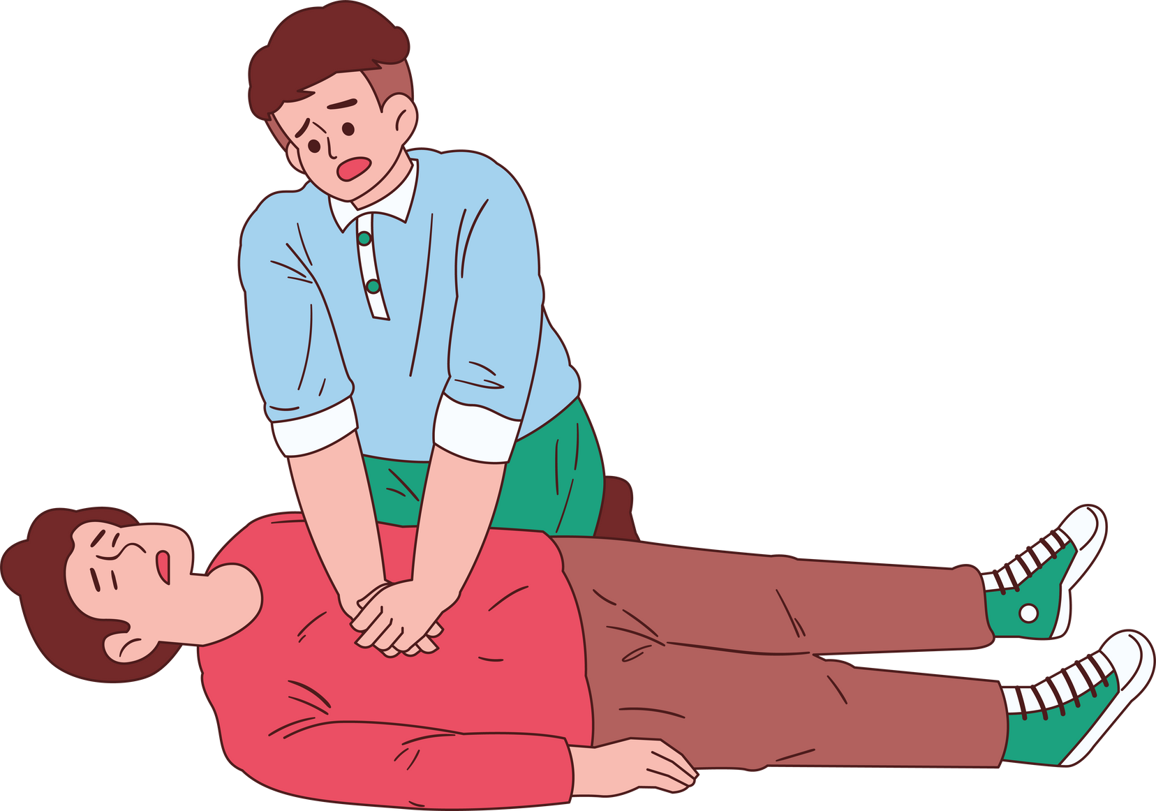 Performing CPR